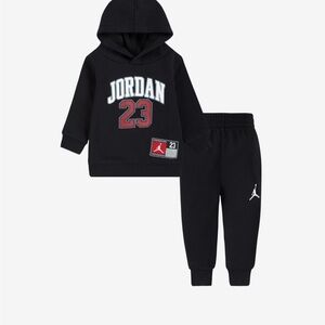Jordan Jersey Black Set